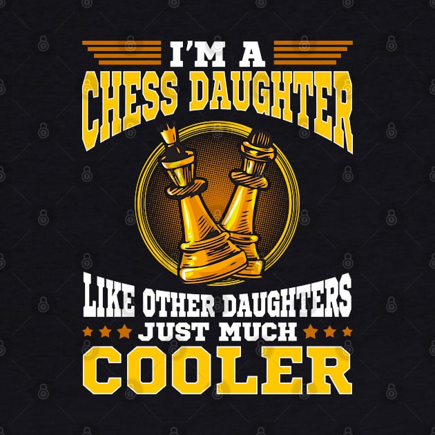 chess daughter T Shirt by lateefo